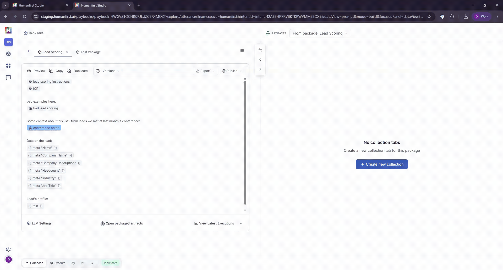 Disconnected artifact
